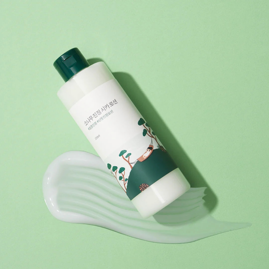 Round Lab -Pine Calming Cica Lotion_250ml راوند لاب - سيكا لوشن للوجه
